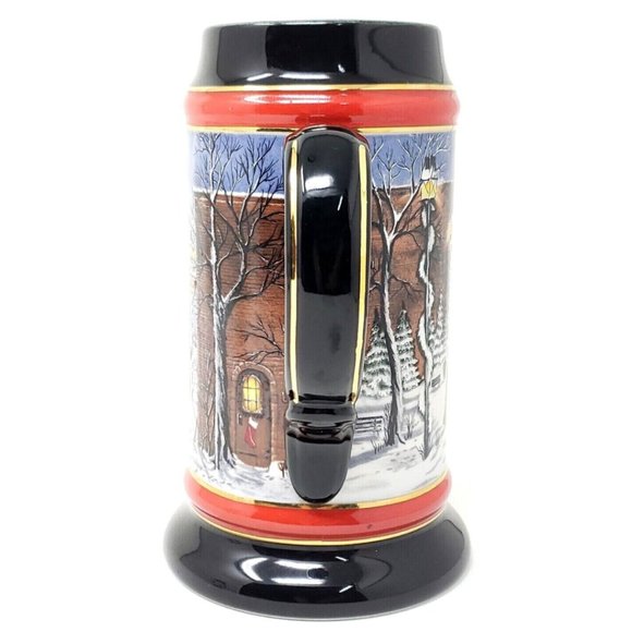 Budweiser Anheuser-Busch 1992 Holiday Collectible Stein Perfect Christmas - Picture 4 of 12